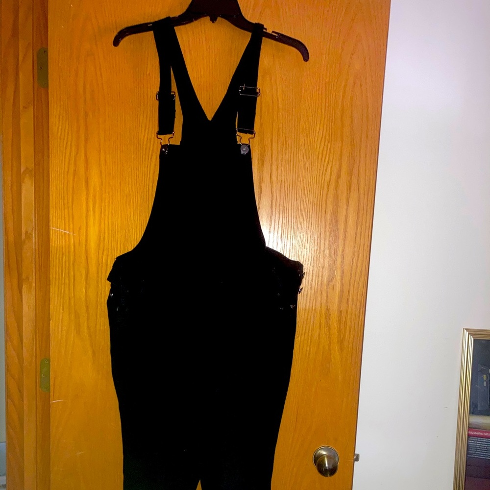 Torrid black overalls